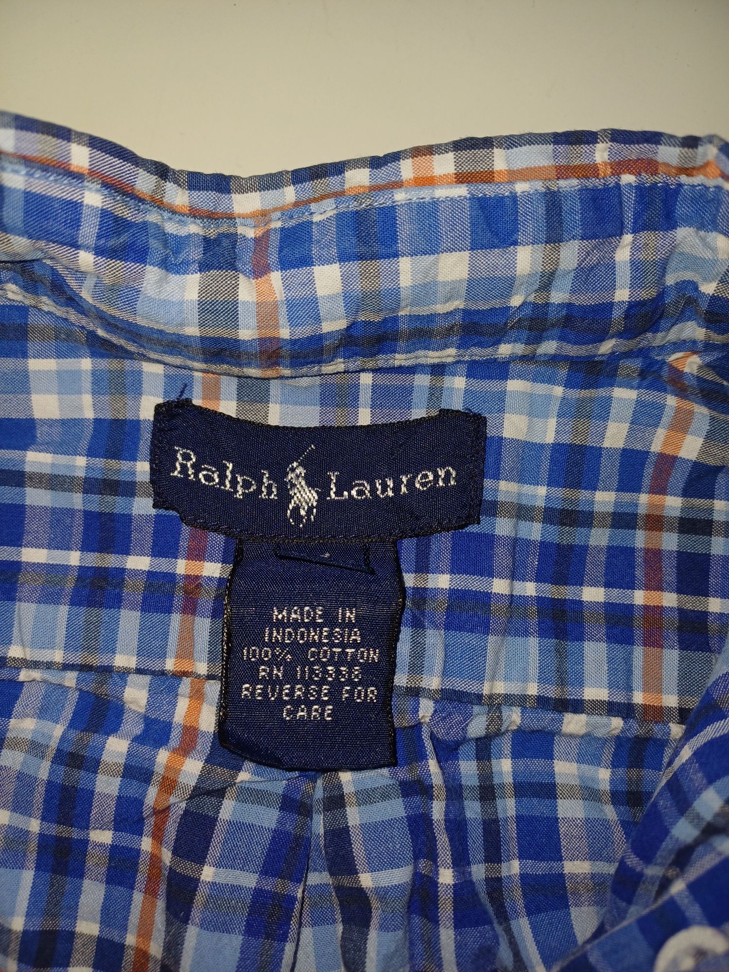 Koszula w kratę Ralph Lauren roz.122