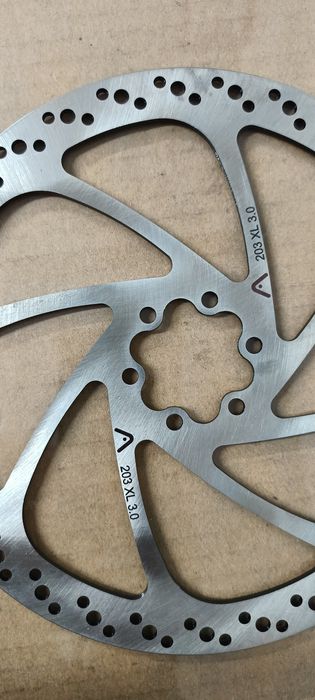 Tarcza hamulcowa 203mm. Gruba 3mm. E-bike