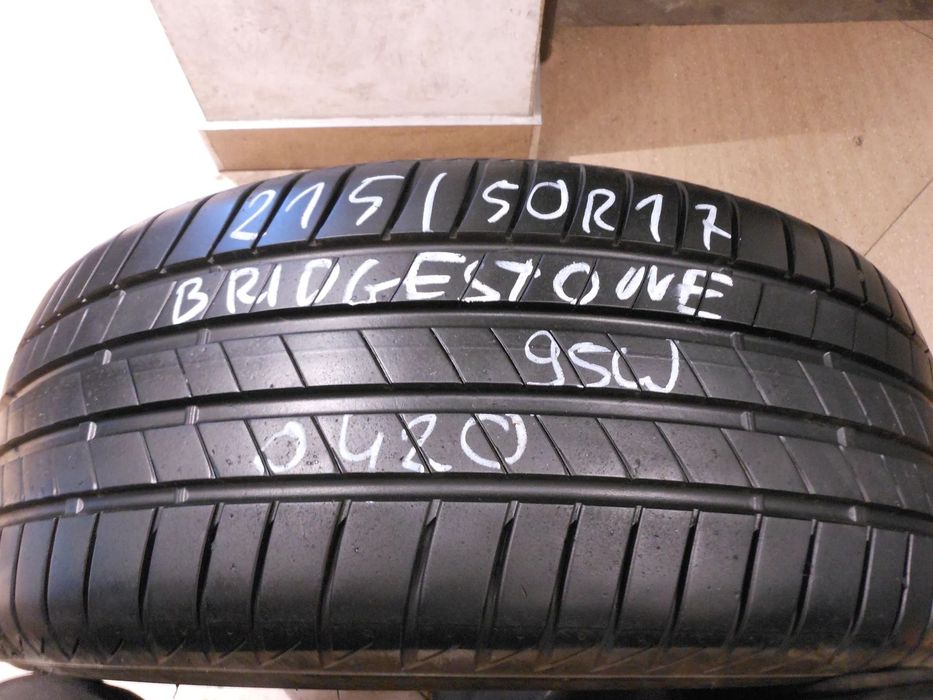 Opona 215/50r17 bridgestone turanza t005 7,4mm lato