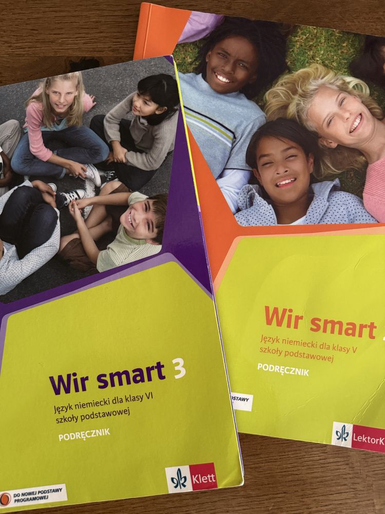 Wir  smart 2, wir smart 3 podreczniki. Oddam za darmo