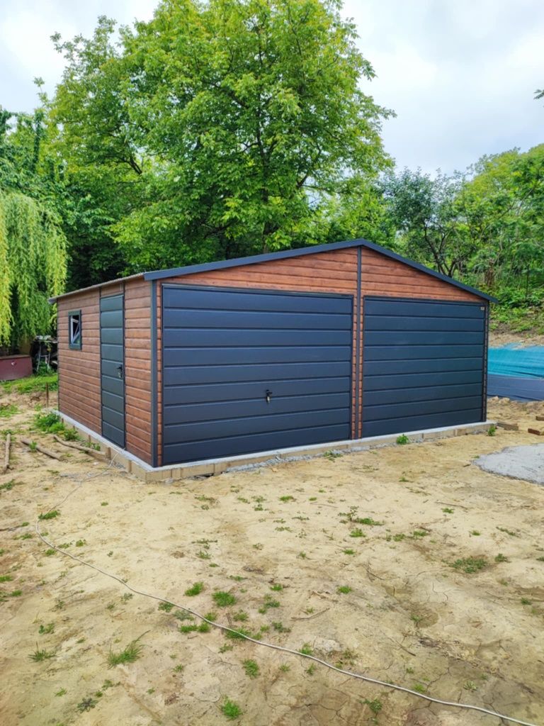 Garaż blaszany 4x6 6x5 6x5,80 6x6 7x6 8x6 9x5 9x6 - PRODUCENT Premium!