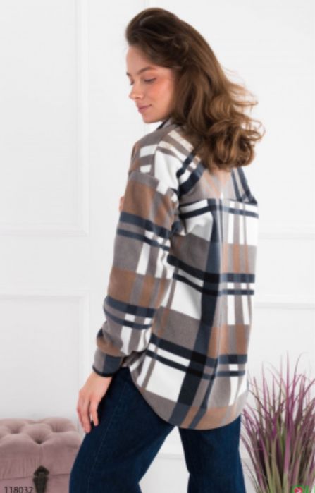 Тепла сорочка на флісі