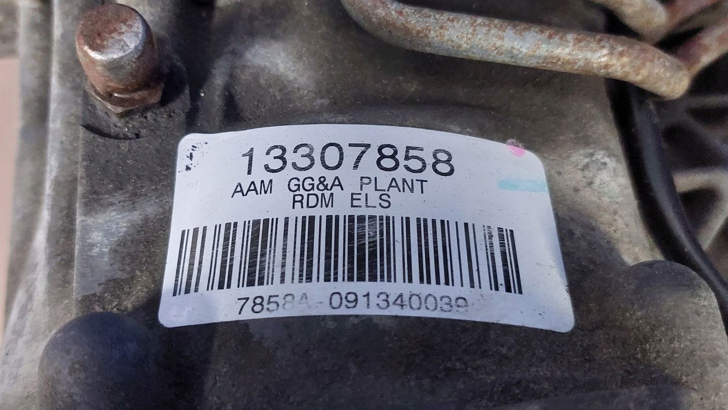 DYFER MOST TYŁ OPEL INSIGNIA A 2.0 T 09r 4X4 220KM 13307860 13307858