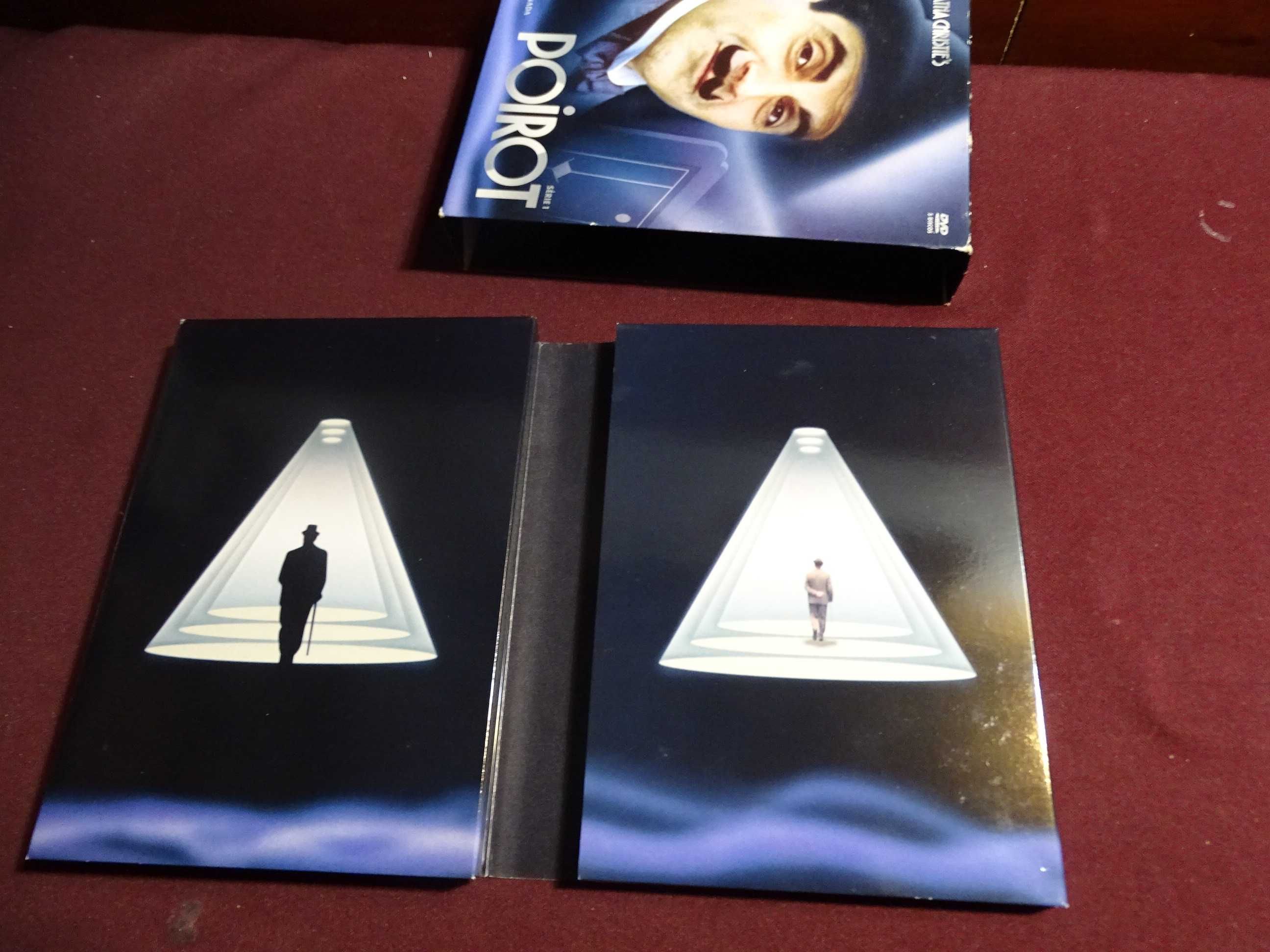 DVD-Poirot-Série 1-Edição 5 discos