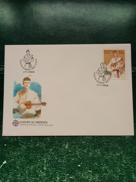 1985 FDC Europa CEPT Madeira MNH **