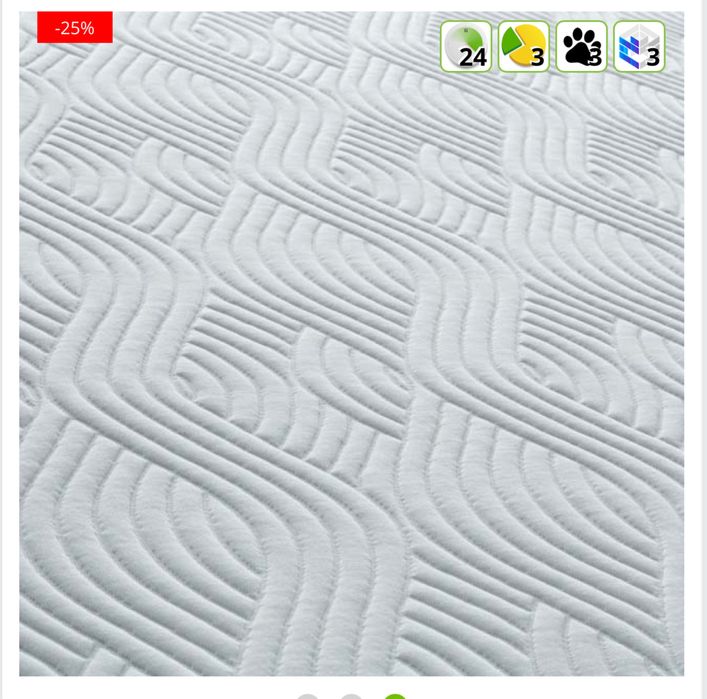 Матрас 160*200 висота 20см, мод.ель Geometry, наповнювач: Memory foam