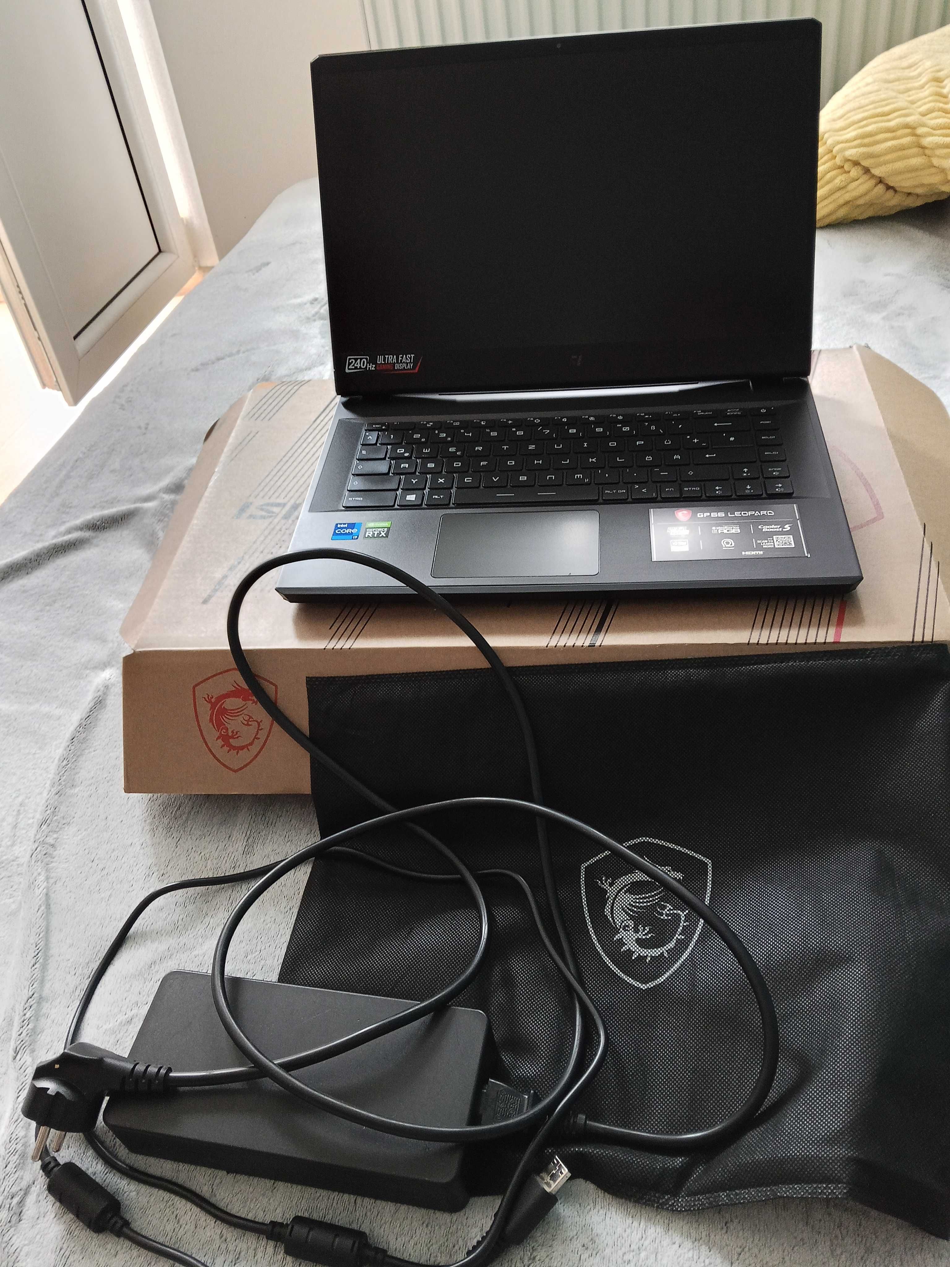 Laptop gamingowy MSI GP 66 Leopard