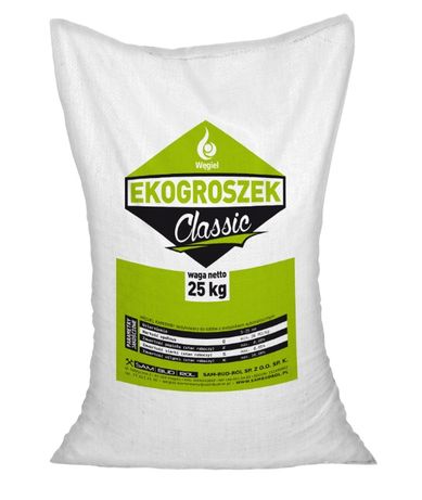 Ekogroszek Classic worki 25 kg (DZ)