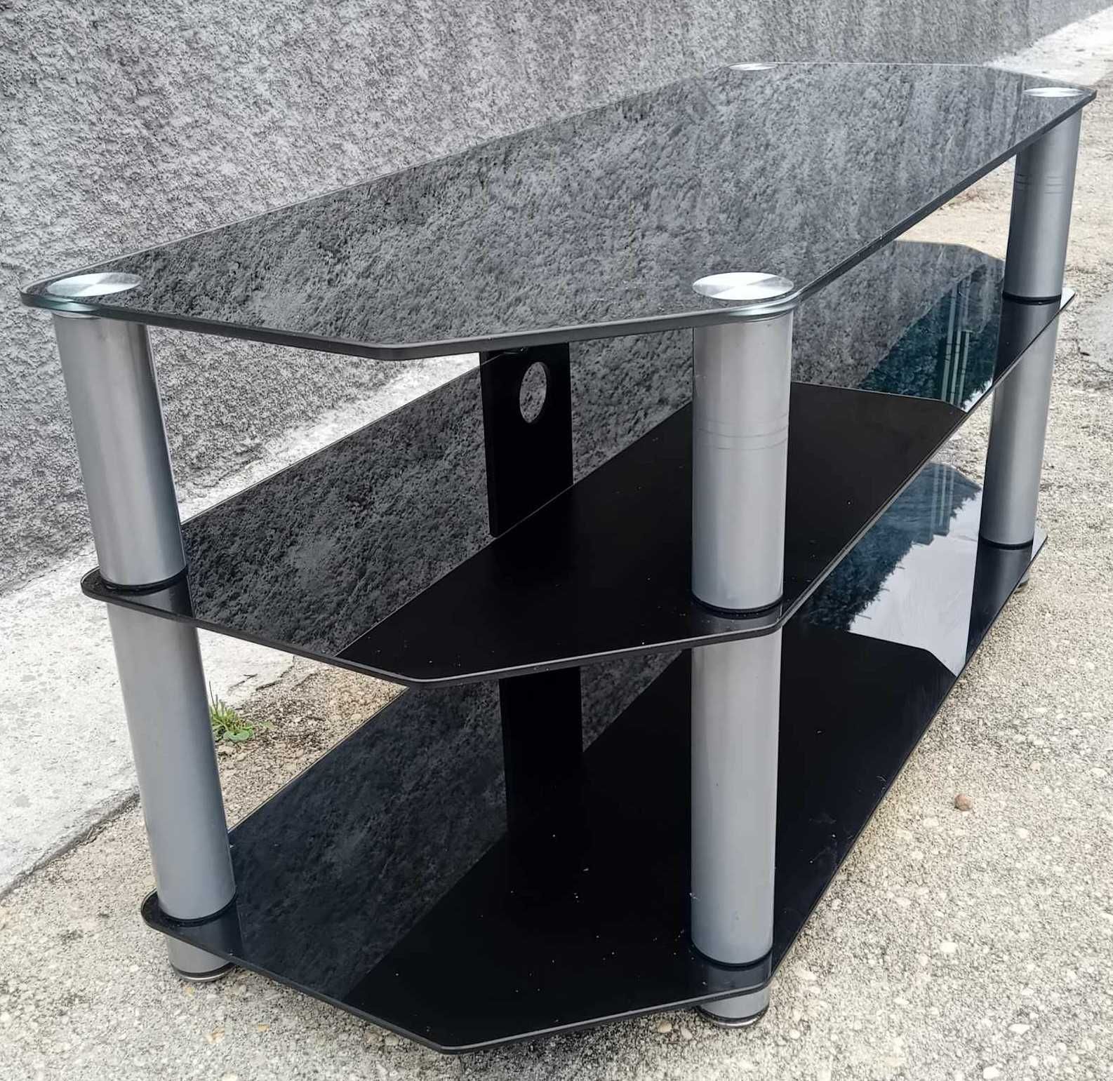 Mesa tv em vidro