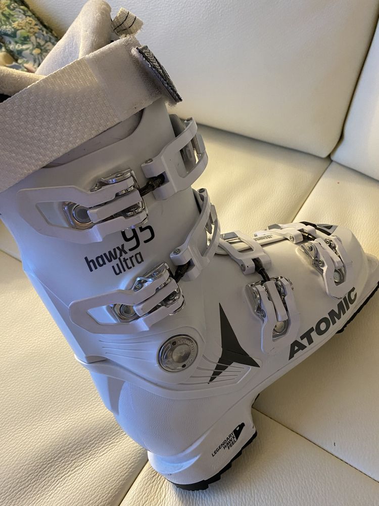 Buty damskie narciarskie Atomic Hawx Ultra 95 W White/Grey