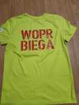 Koszulka żółta do biegania WOPR