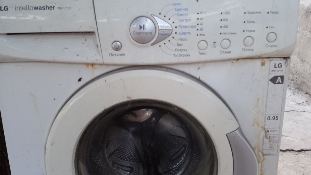 Стиралка LG intellowasher wd-1013C