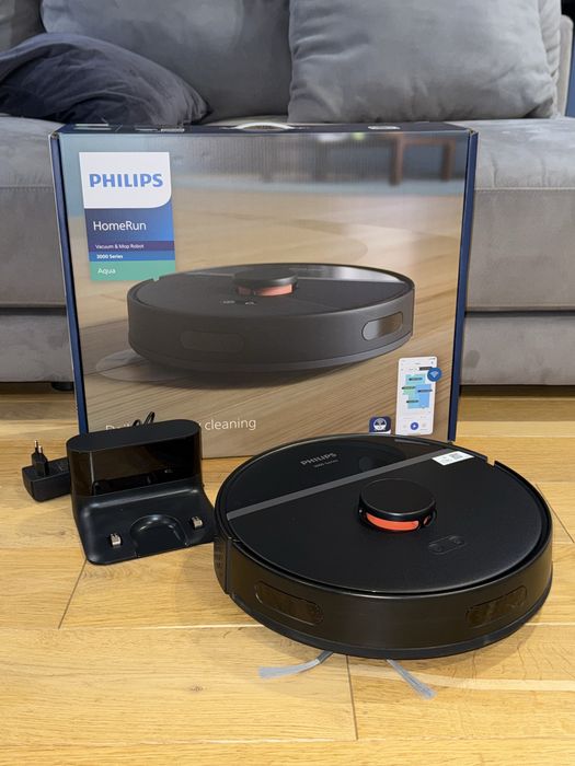 Робот пылесос моющий PHILIPS HomeRun Series 3000 Aqua