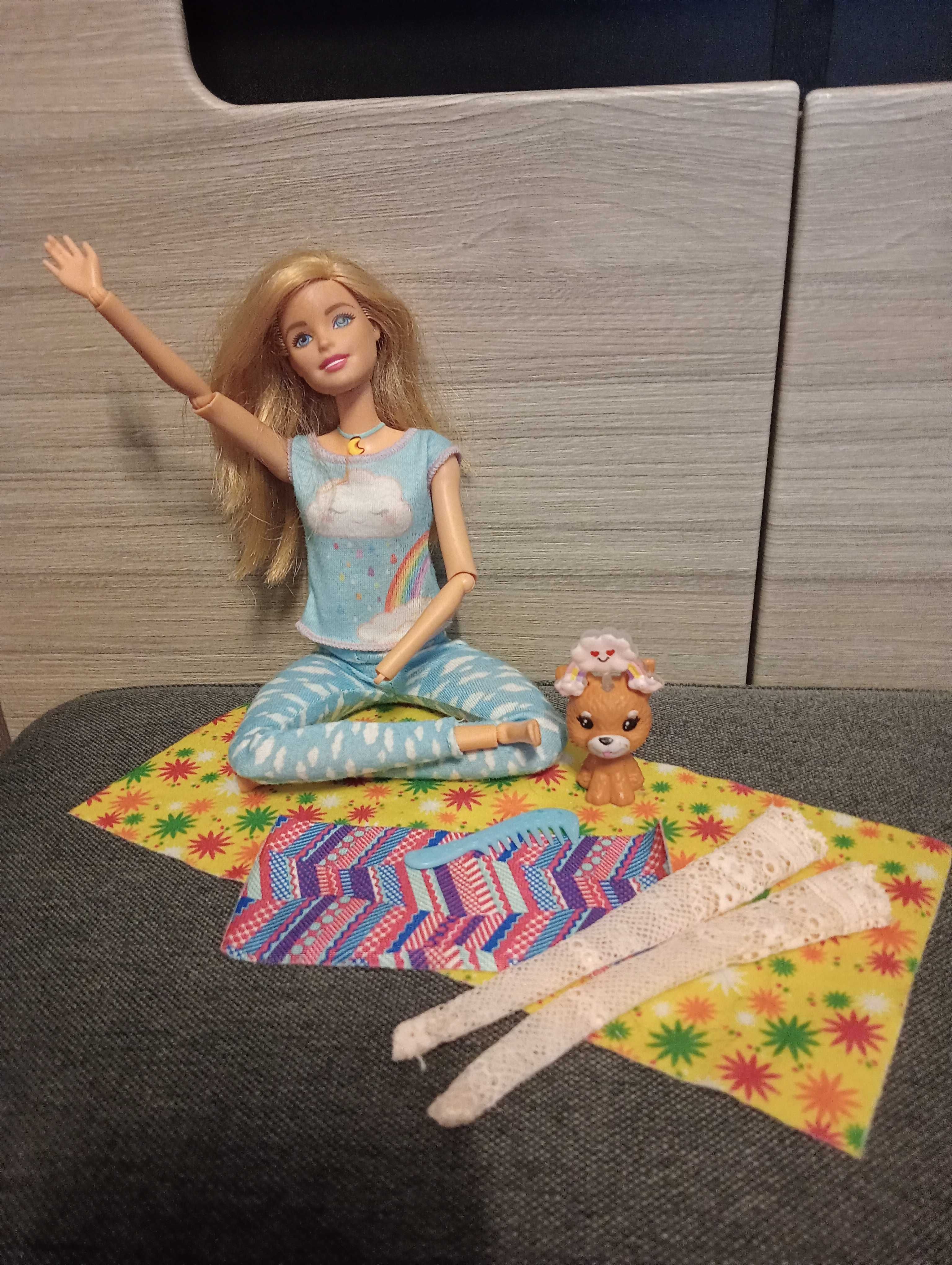 Barbie lalka joga z muzyką