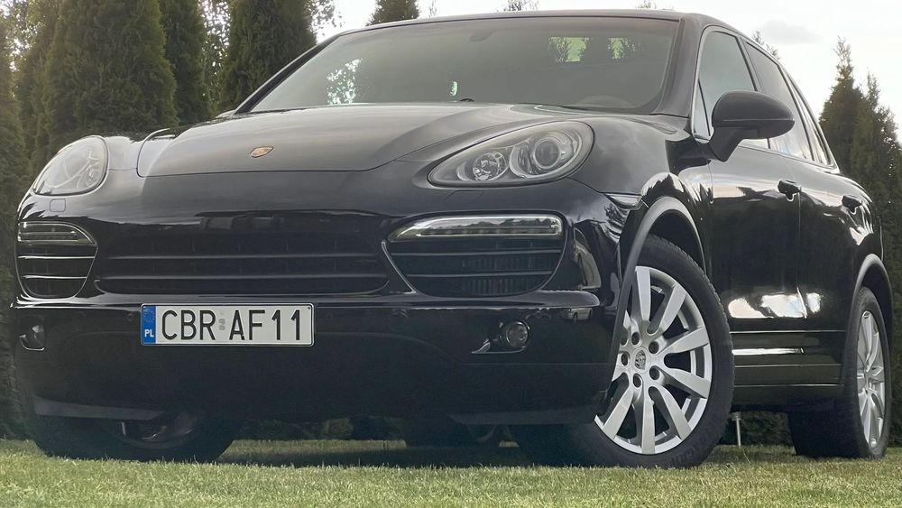 Porsche Cayenne 3,0TDI 245KM - Poprawiony Silnik, Super Stan, Mod. 2012, Czarny