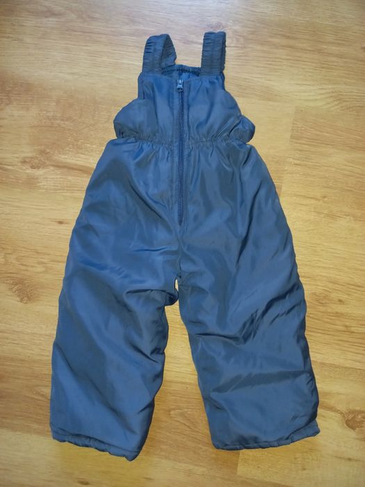 Зимний комплект комбинезон для девочки 9 - 18 мес 74 см