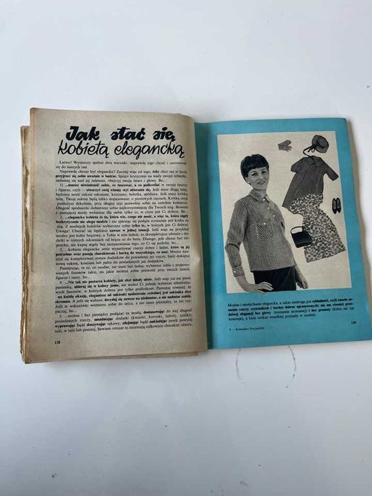 kalendarz Przyjaciółki 1967 PRL