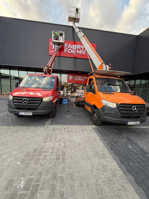 Zwyżka podnośnik koszowy zwyżka nożycowa z operatorem lub bez wynajem