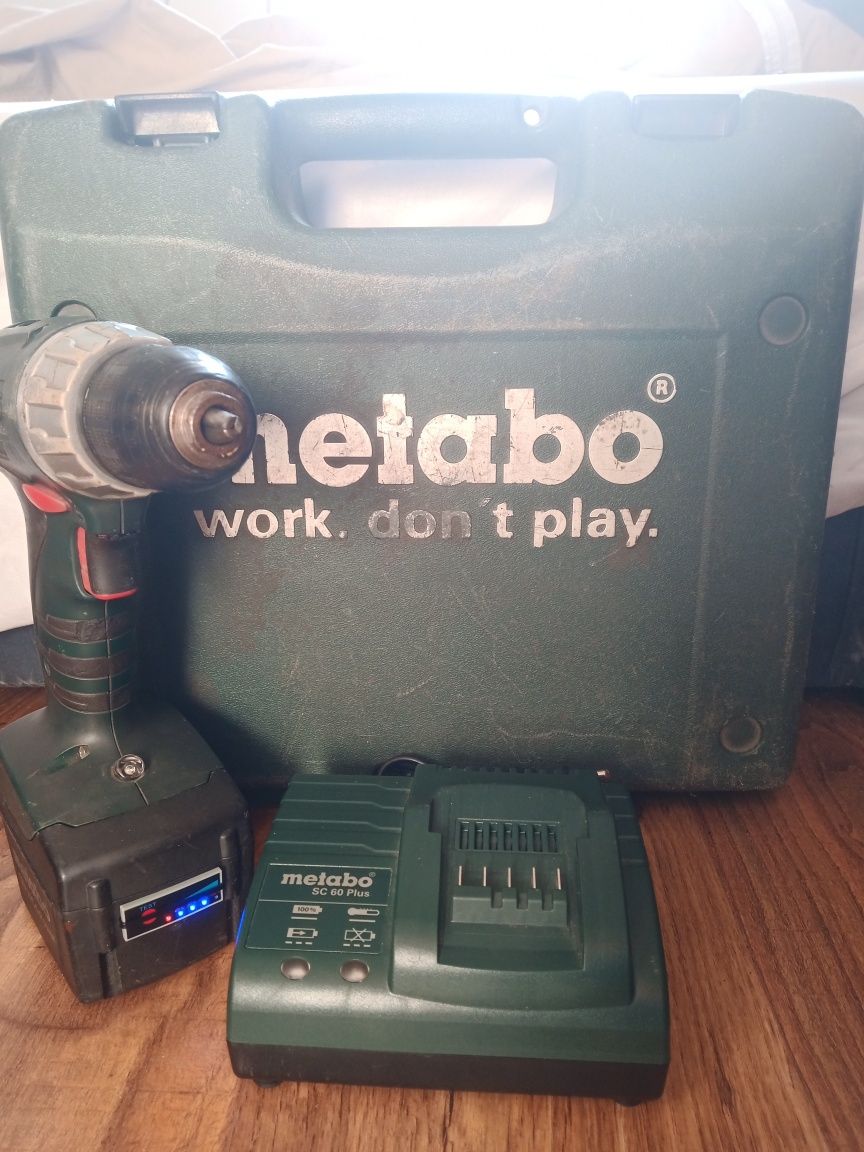 Wkrętarka METABO BS-12 Li-ion 5A/h