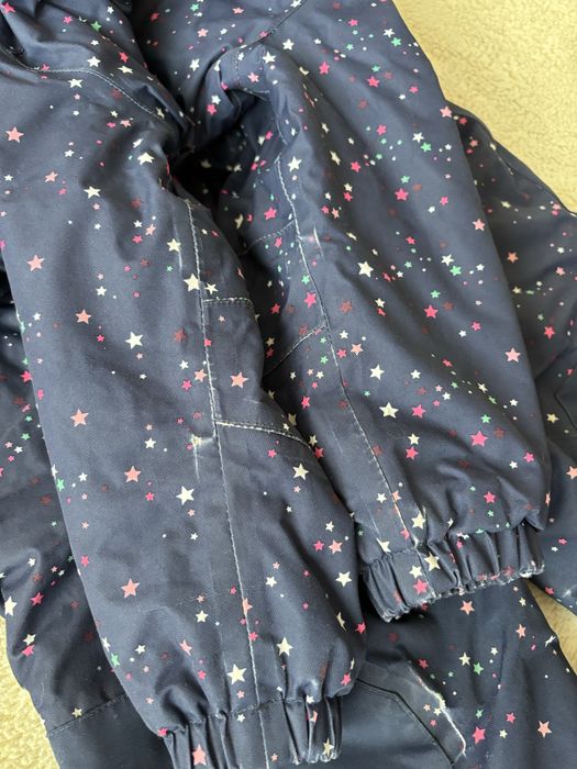 110 H&M kombinezon zimowy przejsciowy dla dziewczynki
