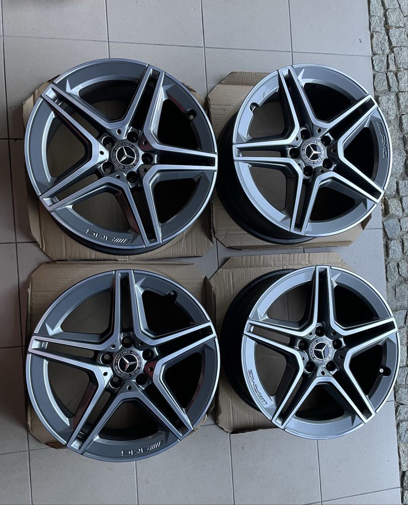 KOMPLET FELGI r18 AMG 5x112 mercedes w177 i CLA alufelgi