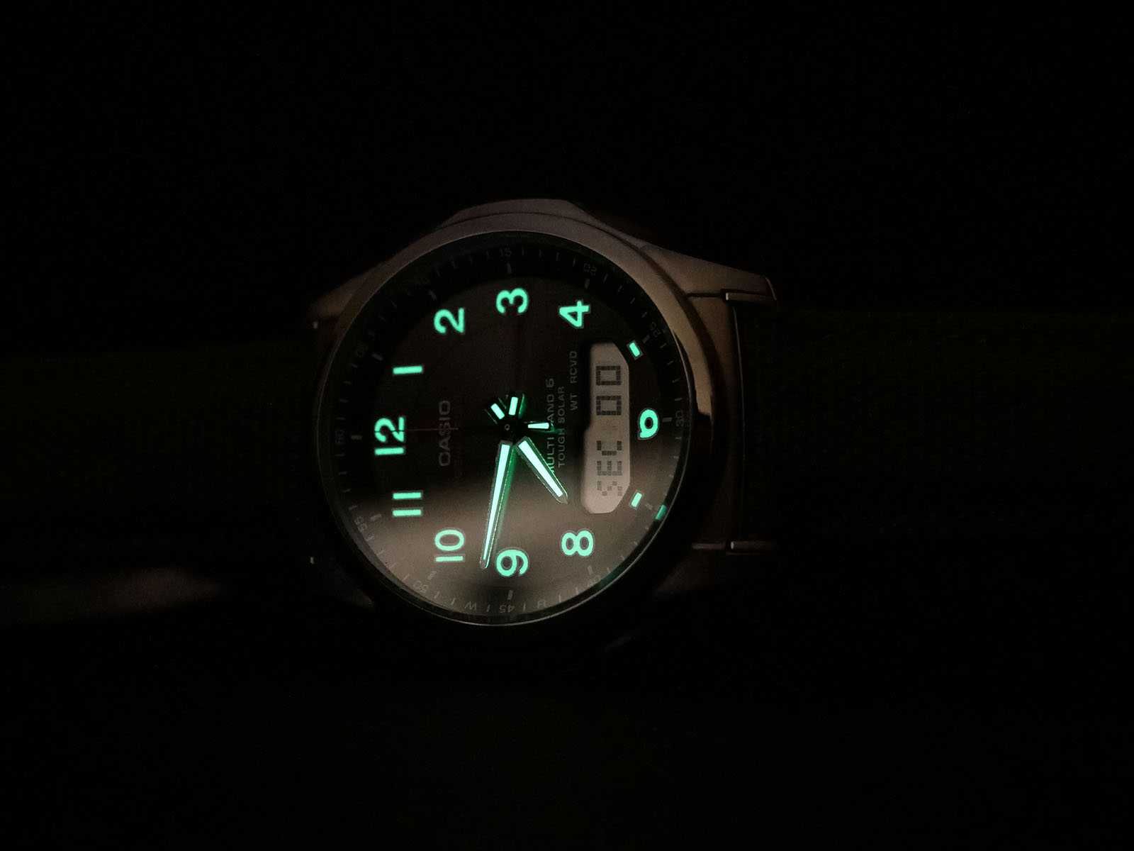 Часы Casio WVA-M630B-3AJF Tough + Casio AE-1200
