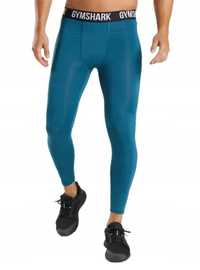 GYMSHARK męskie legginsy sportowe siłownia bieganie FDF spodnie nowe
