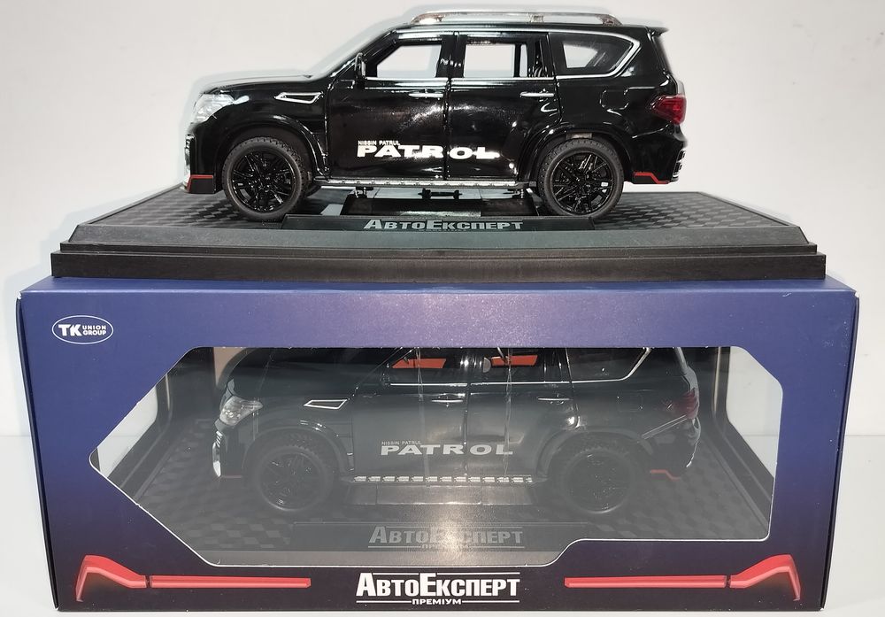 NISSAN PATROL модель 1:24 ТМ АвтоЕксперт Металл, звук, свет.