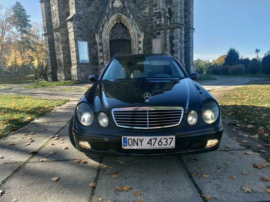 Piekny i niezawodny Mercedes E-classe W211, zarejestrowany w kraju,