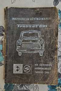 Instrukcja użytkowania Trabant 601