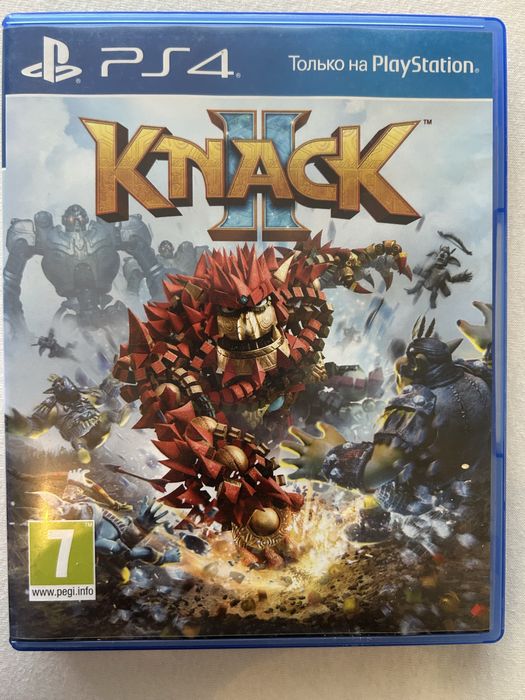 Knack гра на sony playstation