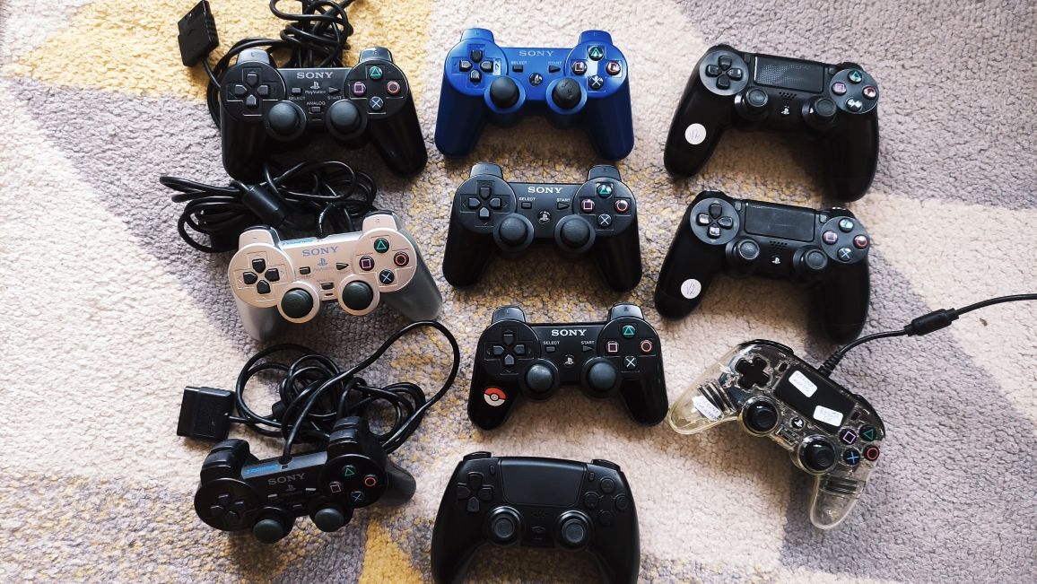 Pad Playstation PS2 PS3 PS4 kontrolery Xbox 360 Xbox One Series