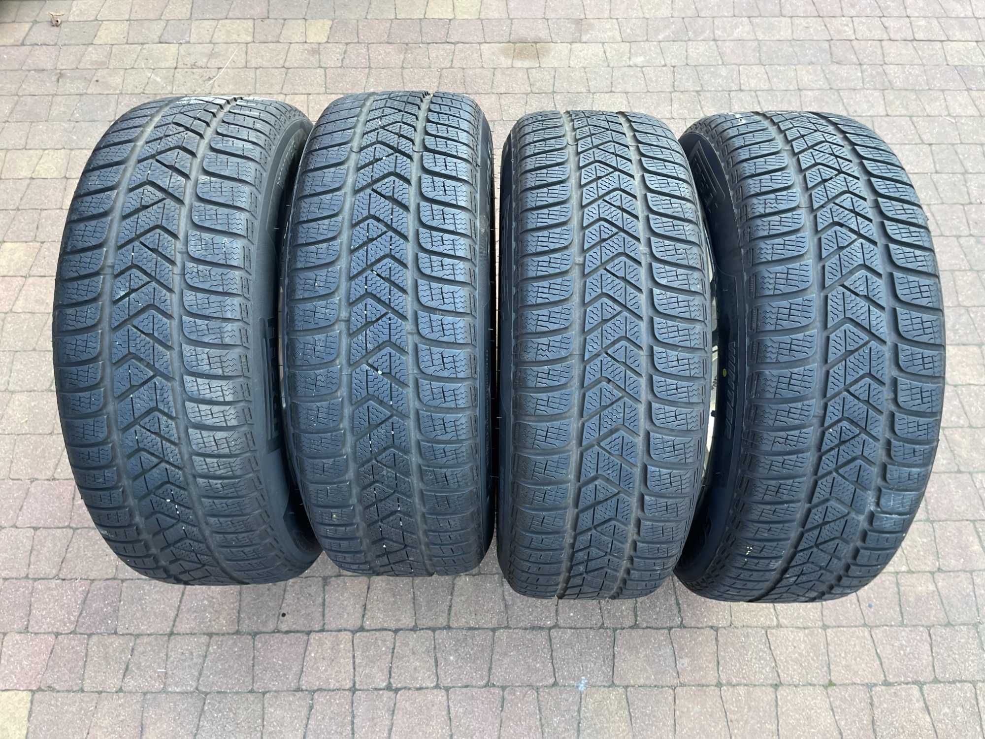 3626. Opony zimowe 225/60/17 Pirelli 2023r 6.3/8mm cena za 4szt