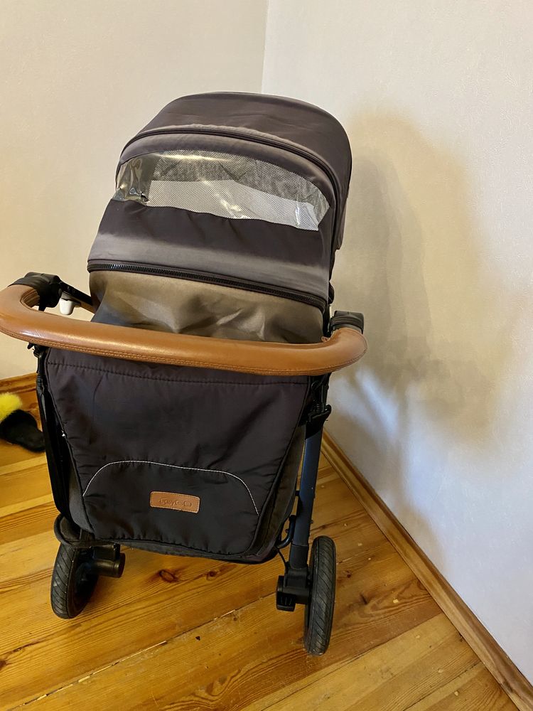 Дитяча прогулка EasyGo Optimo Air Anthracite