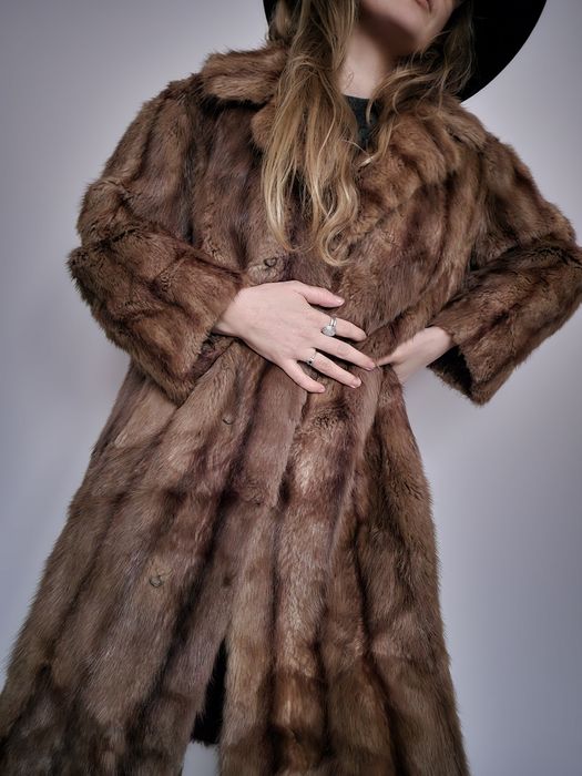 Futro Rozmiar S M naturalne