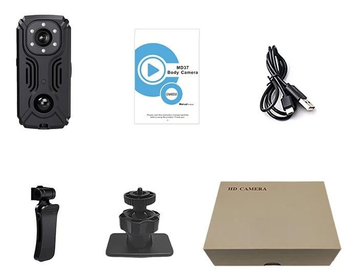 Wi-Fi міні відеокамера MD37 1080p з диктофоном, датчиком руху