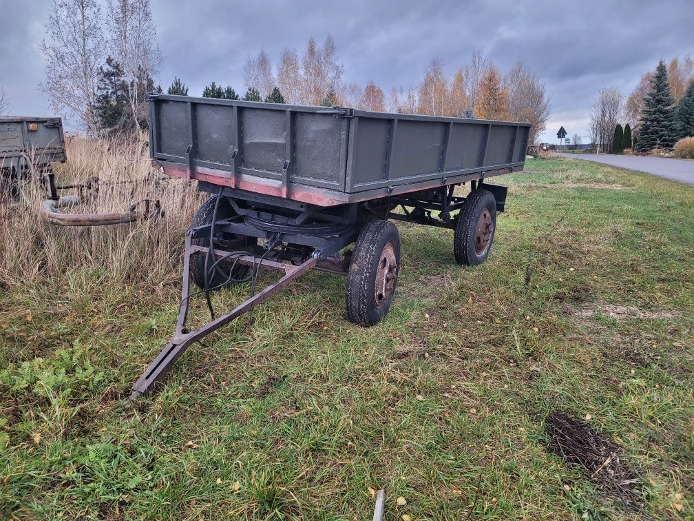 Przyczepa wywrotka na 2 strony  sladowa kiper transport