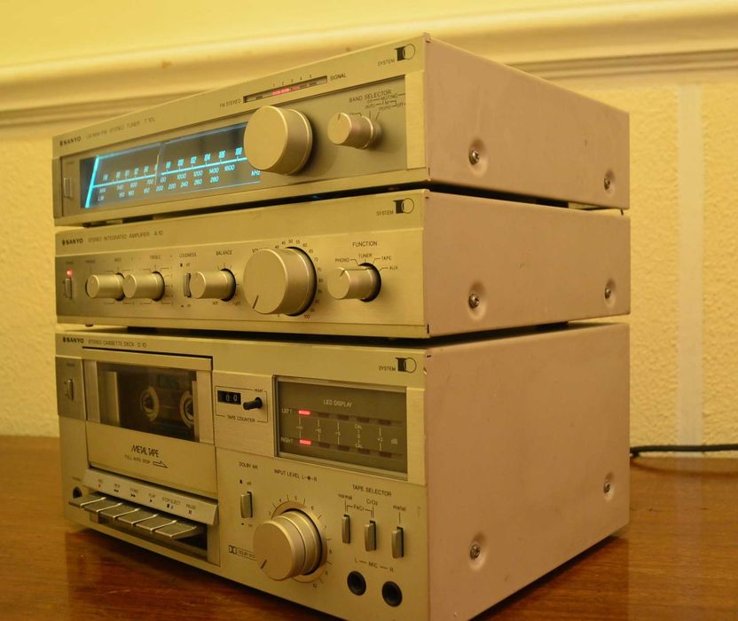 Mini Aparelhagem modular Sanyo 10