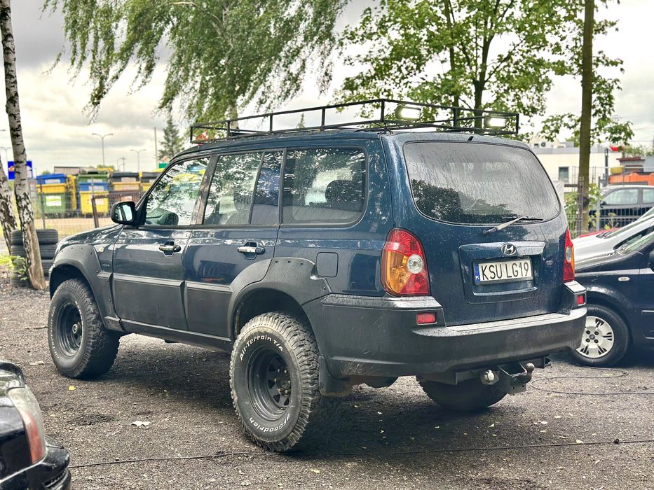 Hyundai Terracan 2.9CRDI 2003r. Nowa Rama Lift A/T Zabudowa Oświetleni