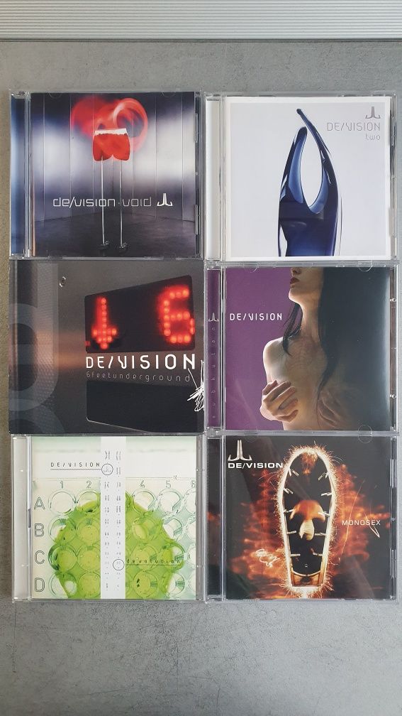 Synth Pop De/Vision CD диск