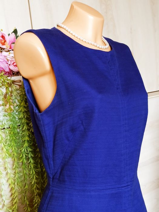 Sg Sukienka damska 38 ,  40 , princeska 38 , 40 bawełniana szafirowa ,