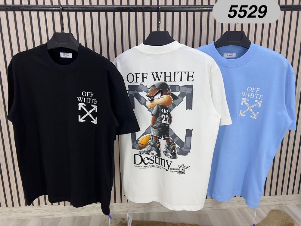 Koszulka Męska Off White S-XXL nowa