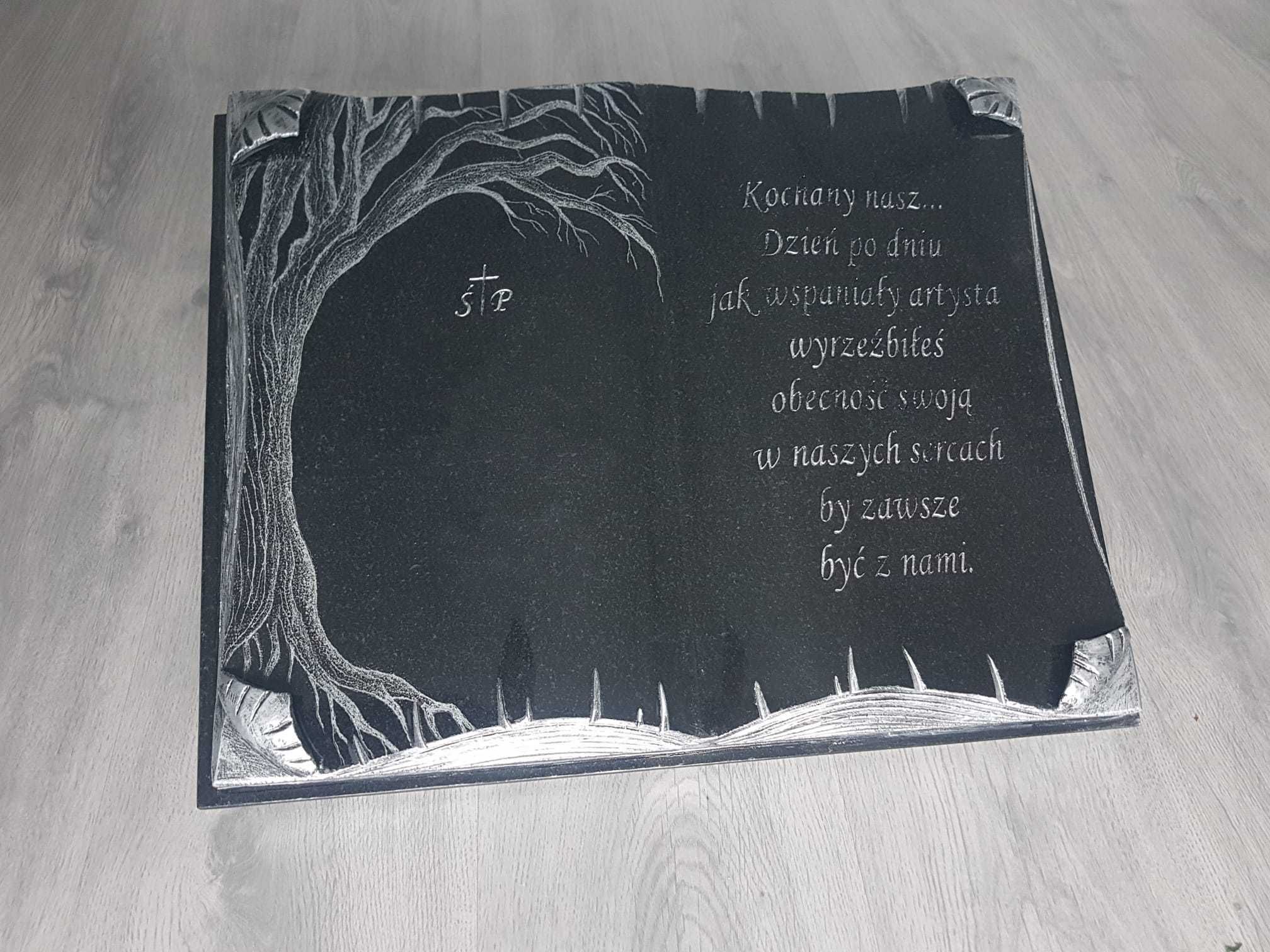 LITERNICTWO NAGROBNE - dopisywanie liter, piaskowanie, kucie, KAM-BRUX