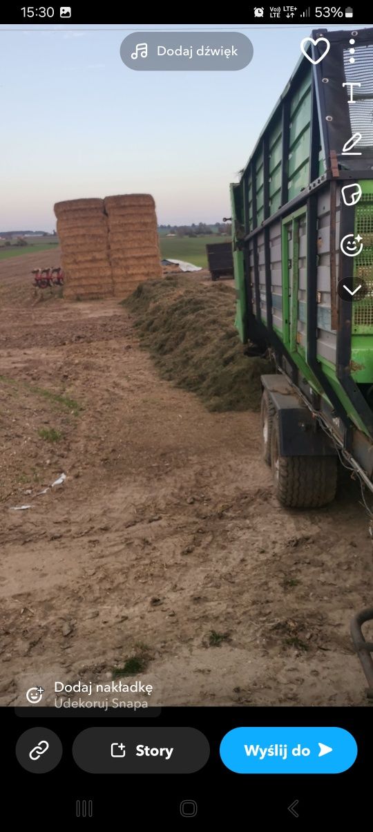 Przyczepa samozbierająca Deutz Fahr
