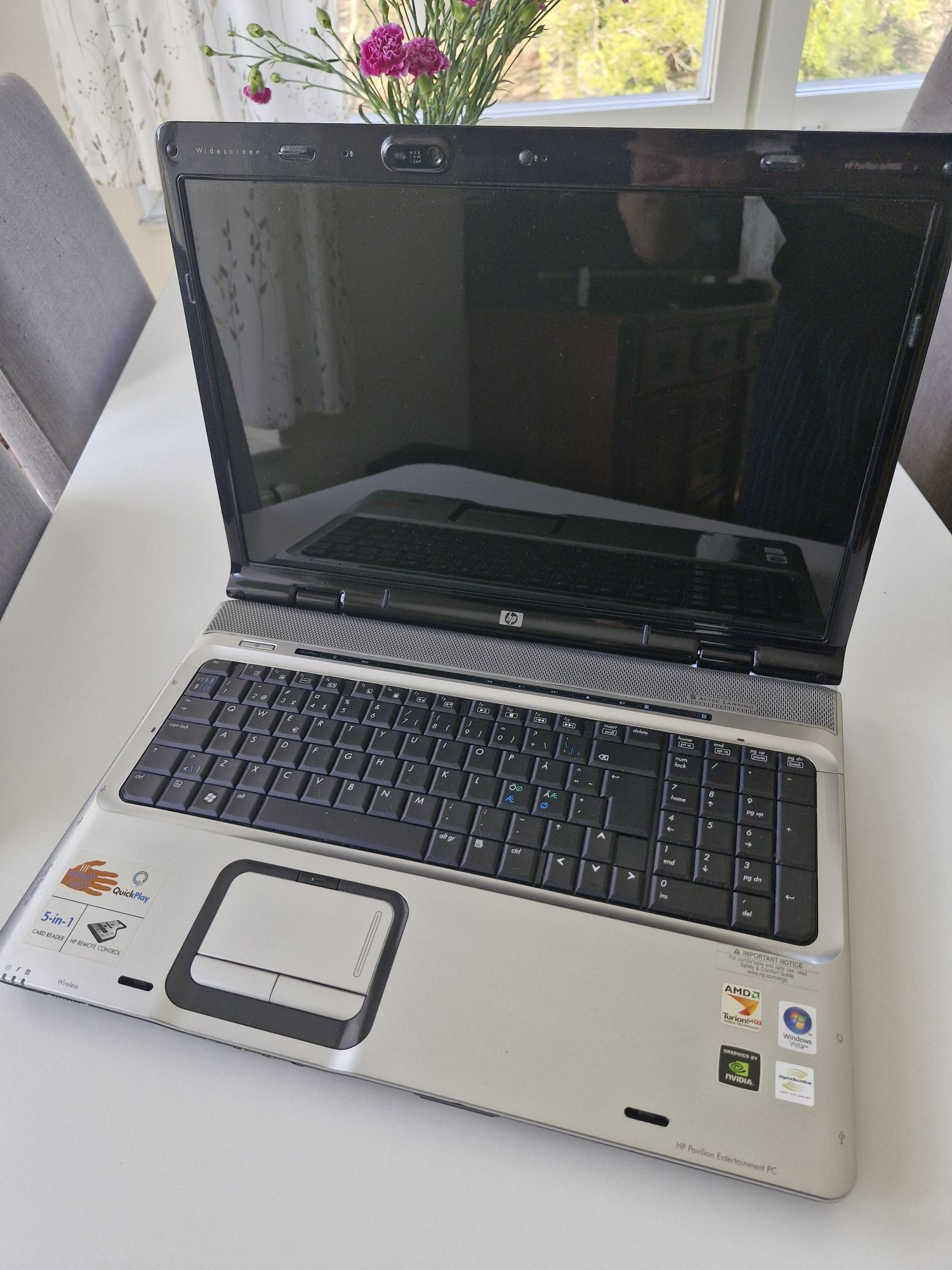 Laptop HP pavilion dv9000