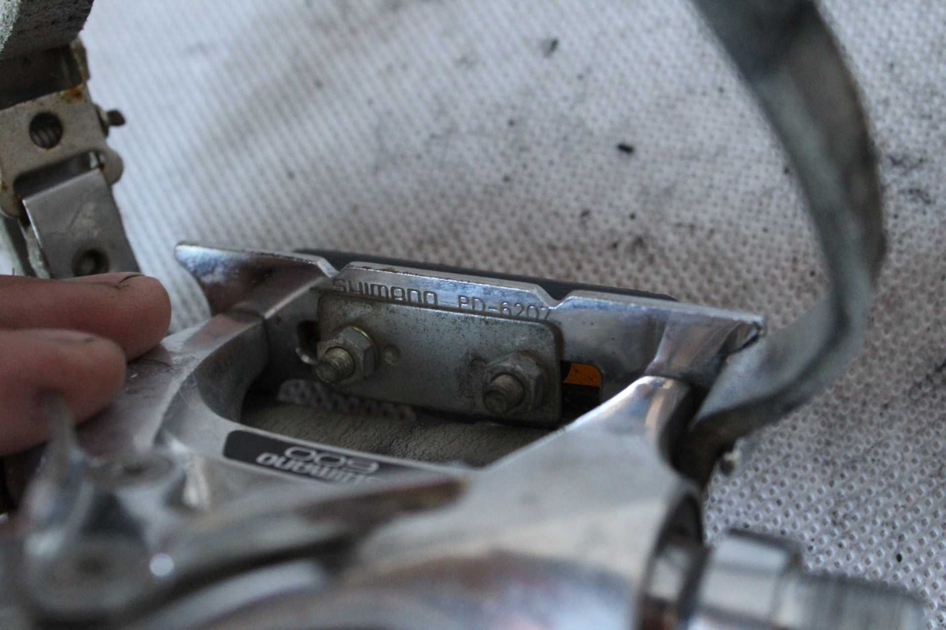 pedały shimano 600 PD-6207 noski paski retro kolarzówka JAPAN cp5