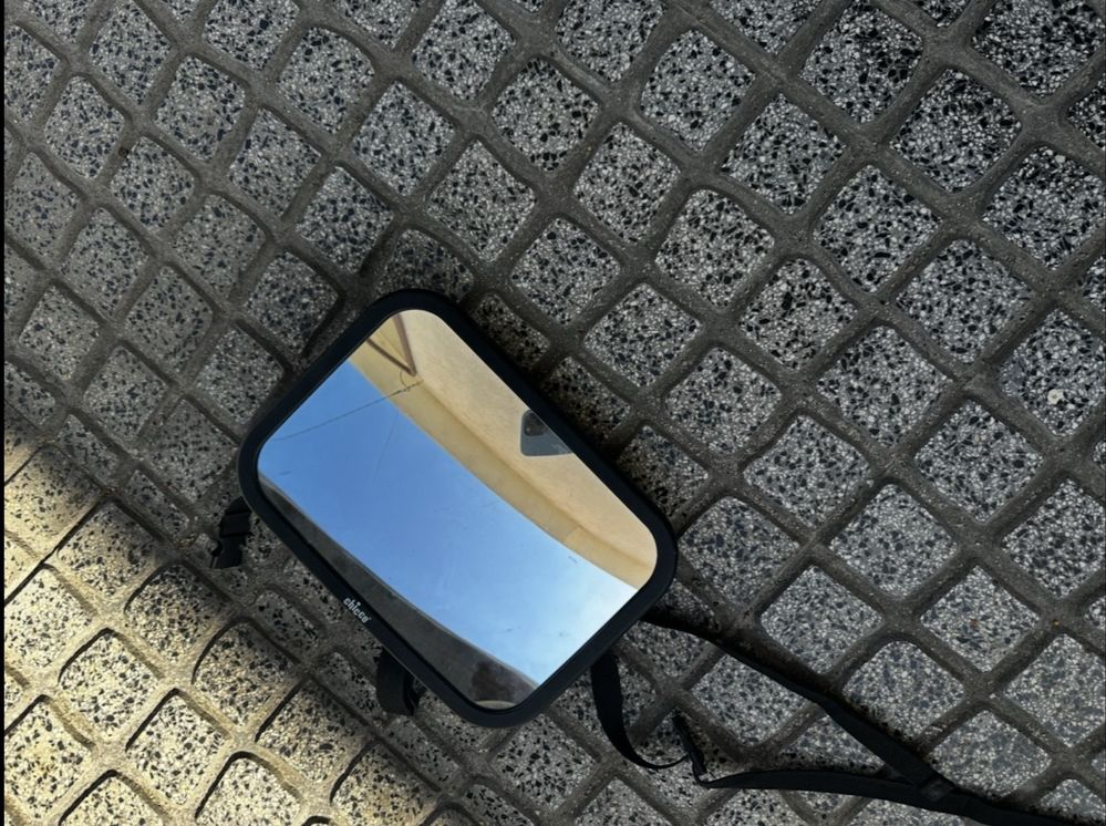 Dois espelhos retrovisor da chico para carro