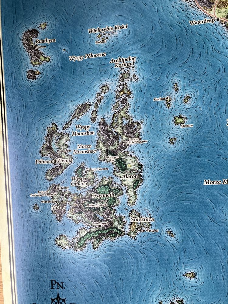 Dungeons & Dragons: Mapa Faerunu