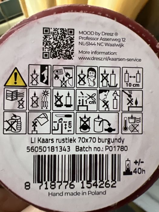 Свічки 100% Paraffin