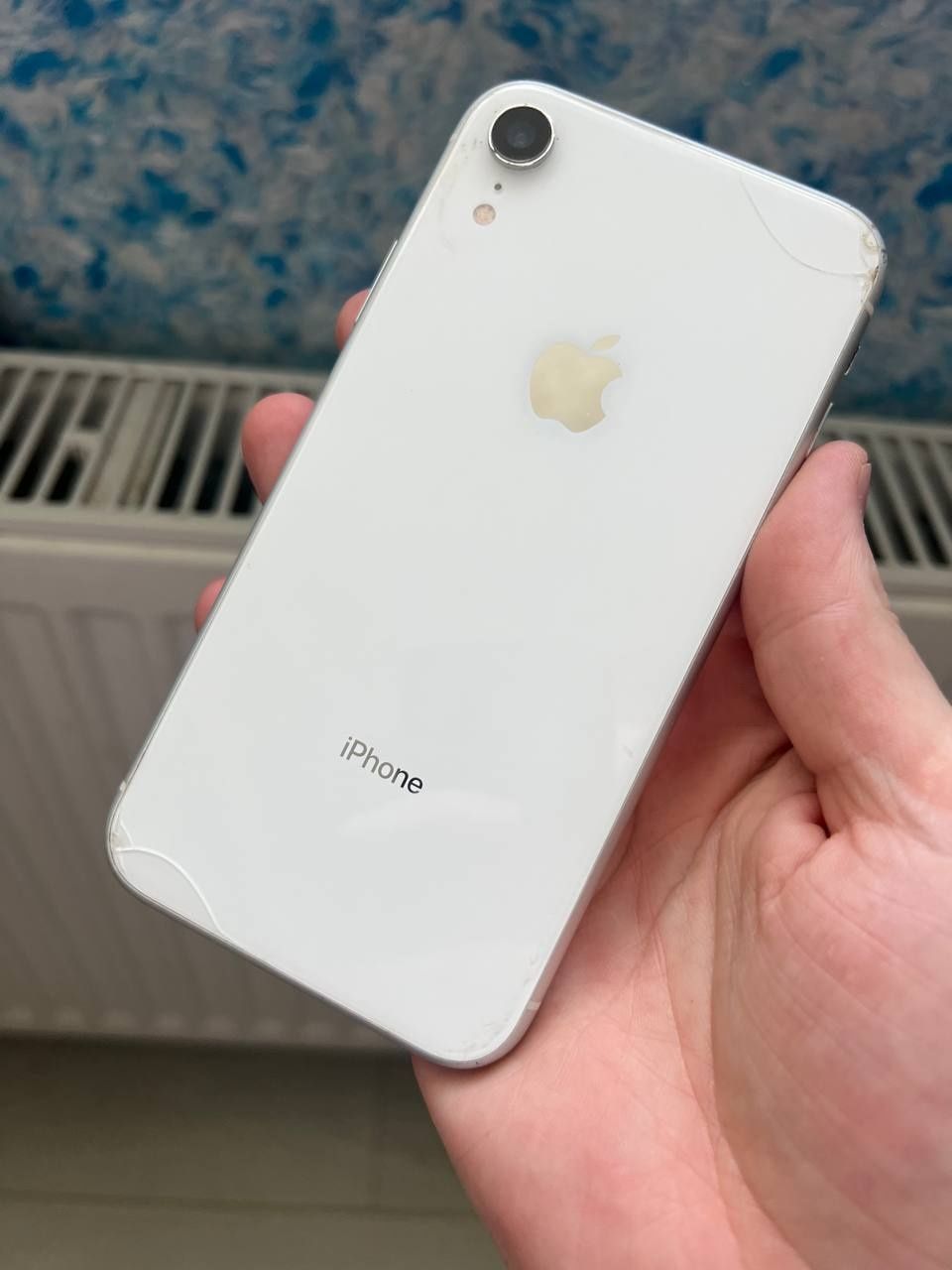 Iphone xr белый на запчасти